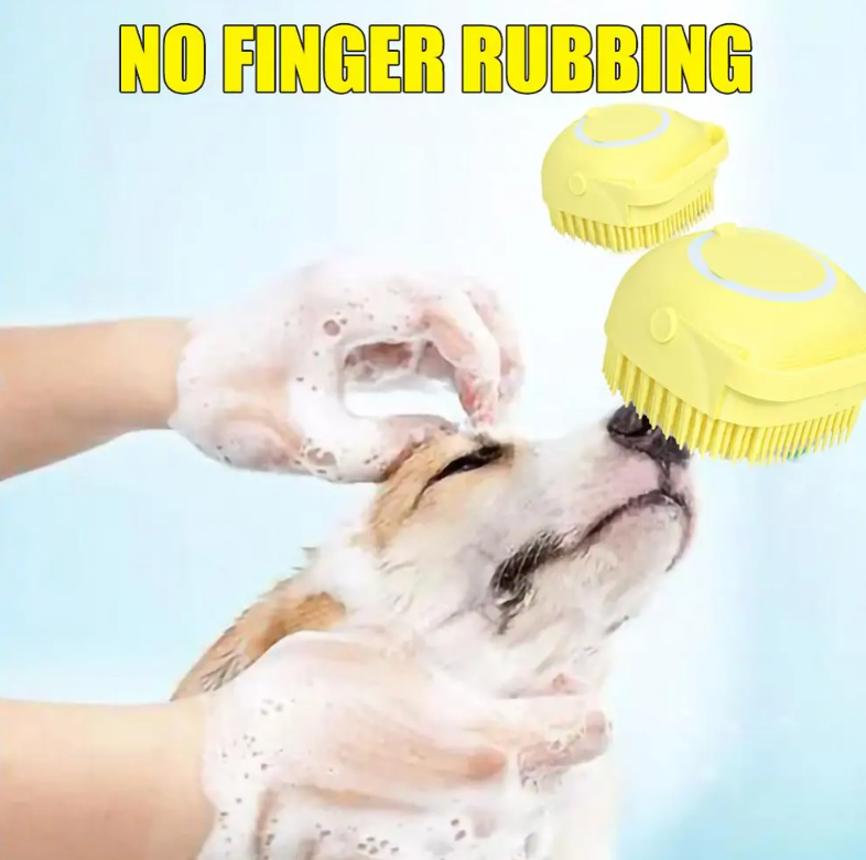 Cute Dog Bath Brush - Luhinzo Picks