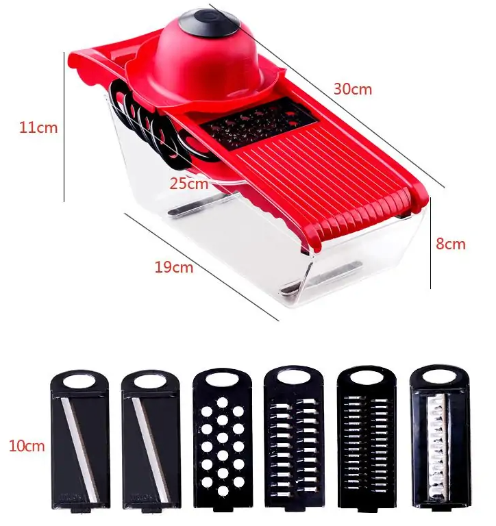 Multifunction Kitchen Slicer 6 Blades - Luhinzo Picks