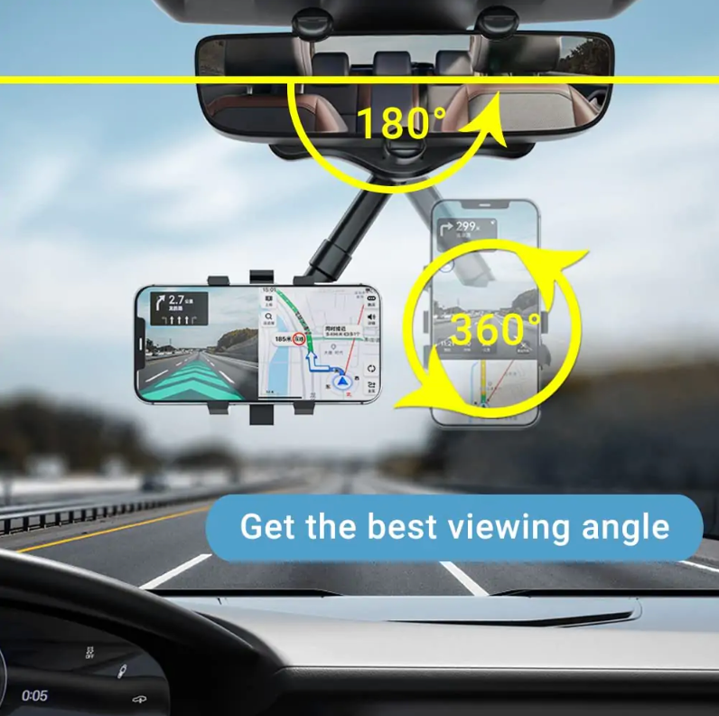 360° Rotatable Smart Phone Car Holder - Luhinzo Picks